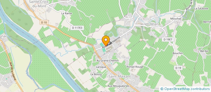 localisation de l'entreprise SOCIETE CIVILE IMMOBILIERE DE LESPONNE EN ABREGE SCI DE LESPONNE  VERDELAIS