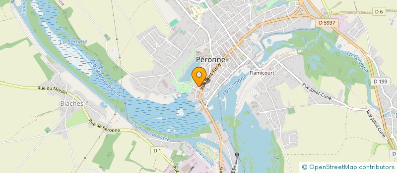 localisation de l'entreprise SOCIETE CIVILE IMMOBILIERE DE MAISMONT à PERONNE