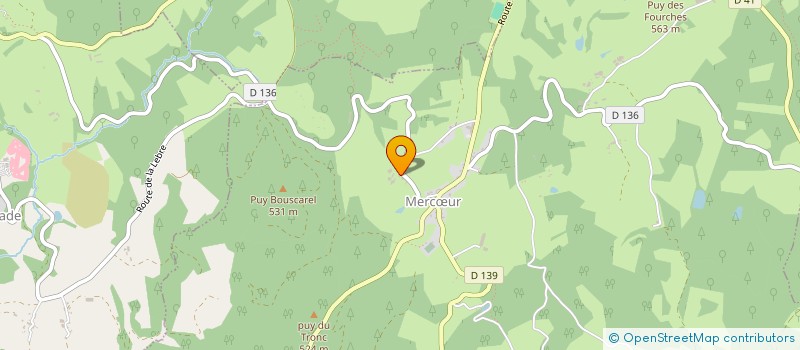 localisation de l'entreprise SOCIETE CIVILE IMMOBILIERE DE MARTY  MERCOEUR