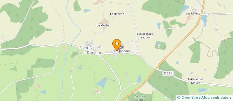 localisation de l'entreprise SOCIETE CIVILE IMMOBILIERE DE MAUGERY à LE PIN