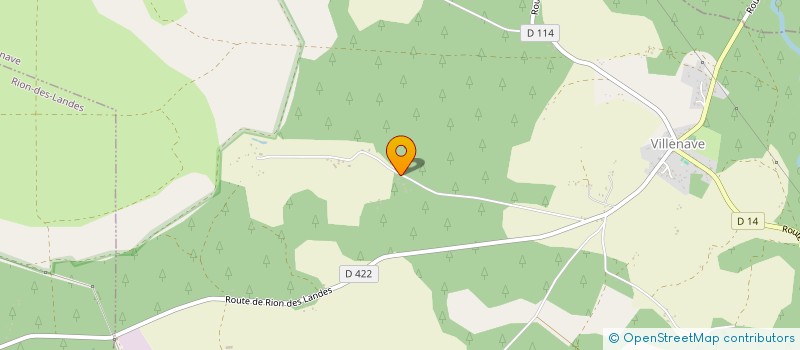 localisation de l'entreprise SOCIETE CIVILE IMMOBILIERE DE MENJUC  VILLENAVE