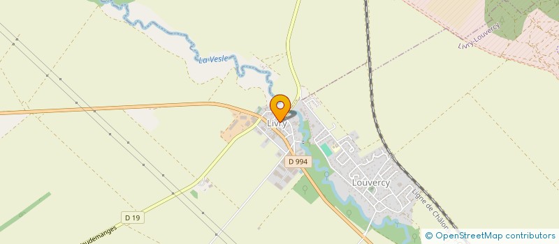 localisation de l'entreprise SOCIETE CIVILE IMMOBILIERE DE NANTEUIL  LIVRY-LOUVERCY