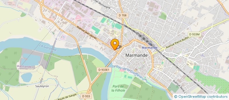 localisation de l'entreprise SOCIETE CIVILE IMMOBILIERE DE NAVARRE  MARMANDE