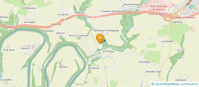 localisation de l'entreprise SOCIETE CIVILE IMMOBILIERE DE PENNAVERN  PLEYBEN