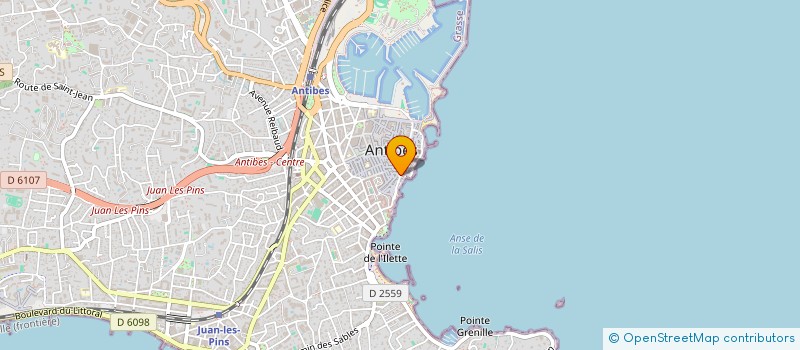 localisation de l'entreprise SOCIETE CIVILE IMMOBILIERE DE PLOUDANIEL à ANTIBES