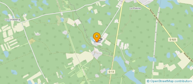 localisation de l'entreprise SOCIETE CIVILE IMMOBILIERE DE RHUYS  LA FERTE-SAINT-CYR