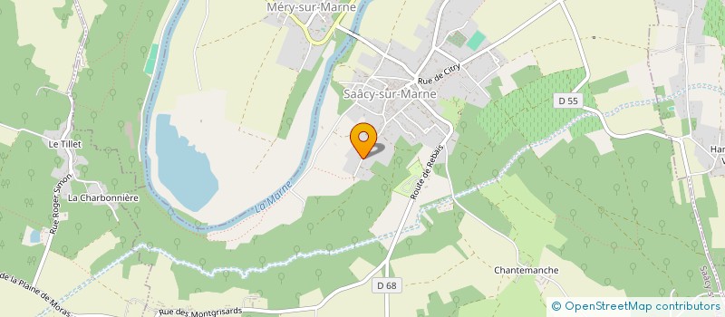 localisation de l'entreprise SOCIETE CIVILE IMMOBILIERE DE SAACY  SAACY-SUR-MARNE