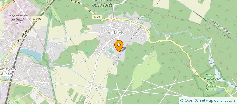 localisation de l'entreprise SOCIETE CIVILE IMMOBILIERE DE SAINT BENOIT LA TUILERIE  AUFFARGIS