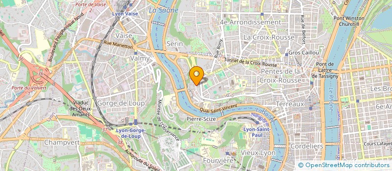 localisation de l'entreprise SOCIETE CIVILE IMMOBILIERE DE VALBONNE EN ABREGE SCI DE VALBONNE à LYON