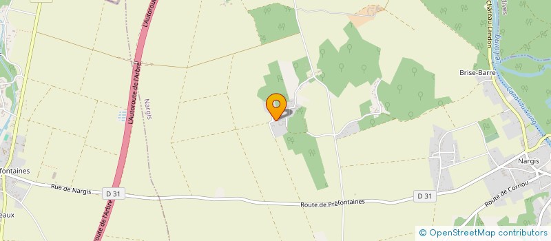 localisation de l'entreprise SOCIETE CIVILE IMMOBILIERE DE VILLLIERS à NARGIS