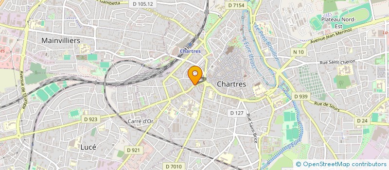 localisation de l'entreprise SOCIETE CIVILE IMMOBILIERE DE ZELIA à CHARTRES