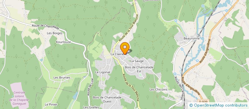 localisation de l'entreprise SOCIETE CIVILE IMMOBILIERE DEARSON  CHANCELADE