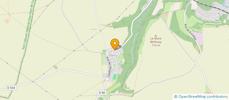 localisation de l'entreprise SOCIETE CIVILE IMMOBILIERE DECROZE  NERY