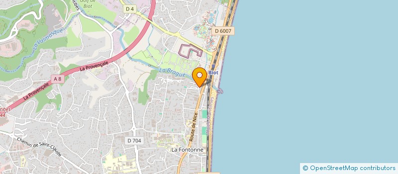 localisation de l'entreprise SOCIETE CIVILE IMMOBILIERE DEI DOUS PEIRE à ANTIBES