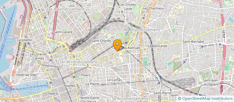 localisation de l'entreprise SOCIETE CIVILE IMMOBILIERE DELANT à MARSEILLE