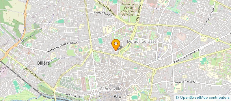localisation de l'entreprise SOCIETE CIVILE IMMOBILIERE DELEO à PAU