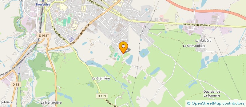 localisation de l'entreprise SOCIETE CIVILE IMMOBILIERE DELEOTOM  BRESSUIRE