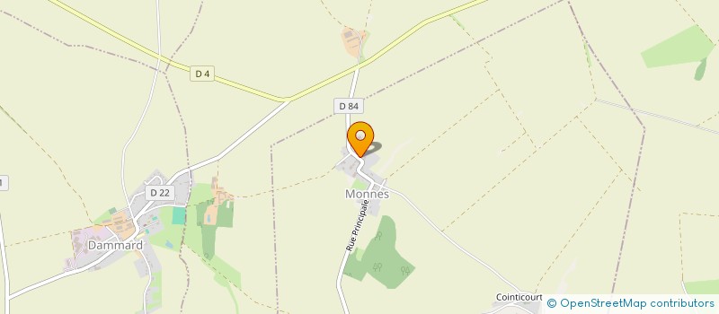 localisation de l'entreprise SOCIETE CIVILE IMMOBILIERE DEMOUSTIER  MACOGNY