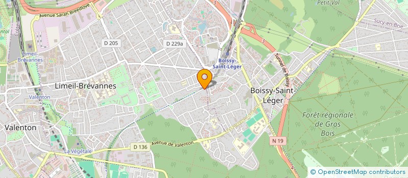 localisation de l'entreprise SOCIETE CIVILE IMMOBILIERE DENIS PAPIN à LIMEIL-BREVANNES