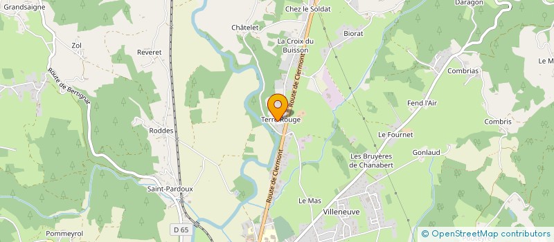 localisation de l'entreprise SOCIETE CIVILE IMMOBILIERE DENTAIRE DE LA DORE  L'ISLE-SUR-LA-SORGUE