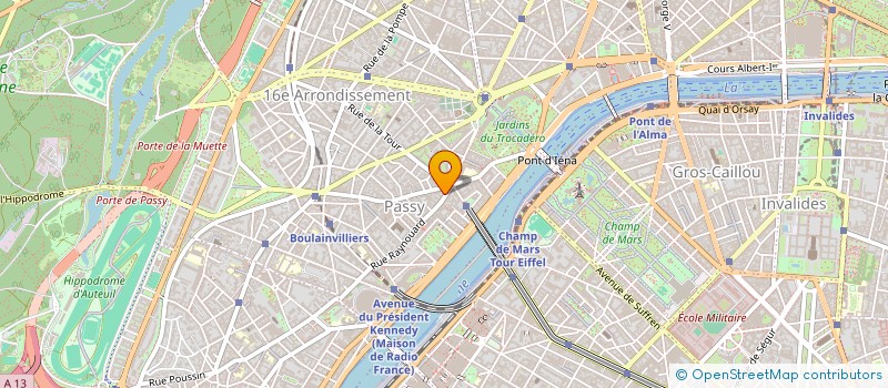 localisation de l'entreprise SOCIETE CIVILE IMMOBILIERE DENTAL VINEUSE  PARIS