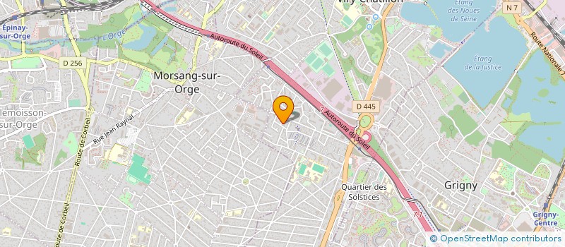 localisation de l'entreprise SOCIETE CIVILE IMMOBILIERE DES 2 JAF à VIRY-CHATILLON