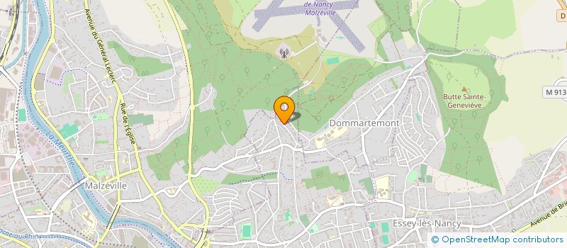 localisation de l'entreprise SOCIETE CIVILE IMMOBILIERE DES 4P  SAINT-MAX