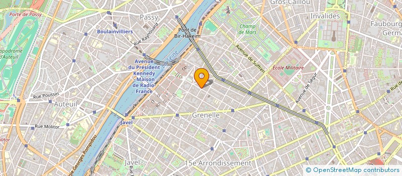 localisation de l'entreprise SOCIETE CIVILE IMMOBILIERE DES 7 VALLEES  PARIS