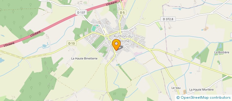 localisation de l'entreprise SOCIETE CIVILE IMMOBILIERE DES ACACIAS à AUTHON-DU-PERCHE