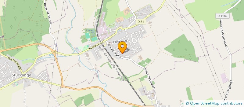 localisation de l'entreprise SOCIETE CIVILE IMMOBILIERE DES AGAPANTHES  DISTROFF