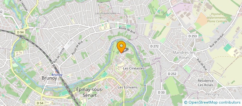 localisation de l'entreprise SOCIETE CIVILE IMMOBILIERE DES AGNEAUX  EPINAY-SOUS-SENART