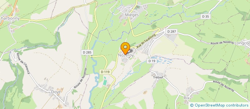 localisation de l'entreprise SOCIETE CIVILE IMMOBILIERE DES ANNONCIADES  NOZEROY