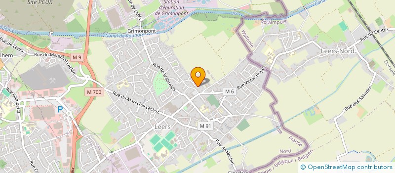 localisation de l'entreprise SOCIETE CIVILE IMMOBILIERE DES AS  LEERS