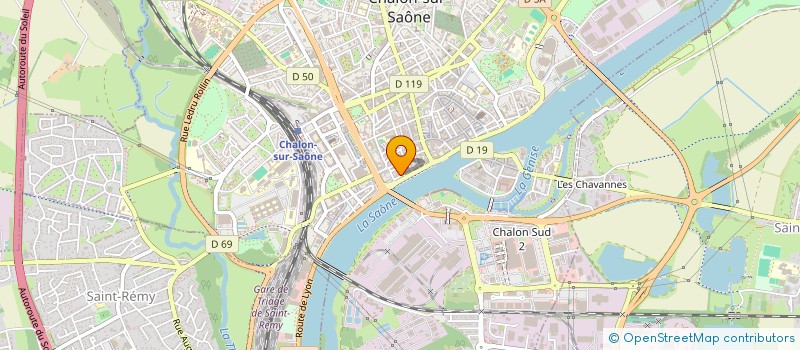 localisation de l'entreprise SOCIETE CIVILE IMMOBILIERE DES BABIOTS à CHALON-SUR-SAONE
