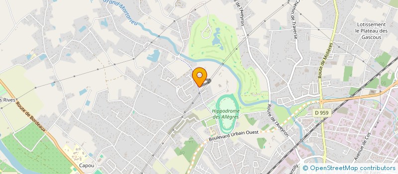 localisation de l'entreprise SOCIETE CIVILE IMMOBILIERE DES BAINS  MONTAUBAN