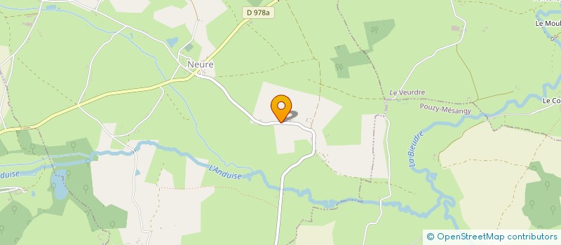 localisation de l'entreprise SOCIETE CIVILE IMMOBILIERE DES BARITEAUX à POUZY-MESANGY