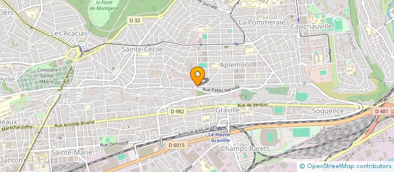 localisation de l'entreprise SOCIETE CIVILE IMMOBILIERE DES BIDOUX à LE HAVRE