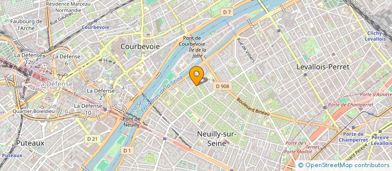 localisation de l'entreprise SOCIETE CIVILE IMMOBILIERE DES CABOEUFS à NEUILLY-SUR-SEINE
