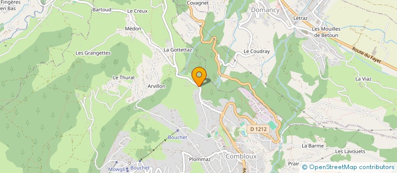 localisation de l'entreprise SOCIETE CIVILE IMMOBILIERE DES CAILLES  COMBLOUX