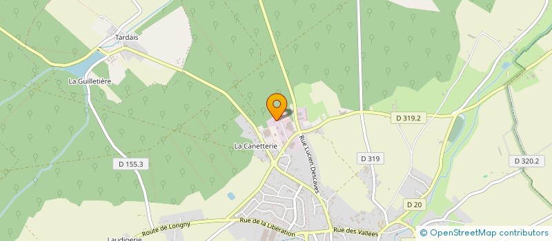 localisation de l'entreprise SOCIETE CIVILE IMMOBILIERE DES CEPES à SENONCHES