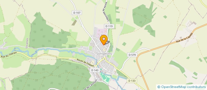 localisation de l'entreprise SOCIETE CIVILE IMMOBILIERE DES CHAMPS  SONGEONS