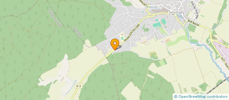 localisation de l'entreprise SOCIETE CIVILE IMMOBILIERE DES CRAIES DE LA MONTAGNE  SELONGEY