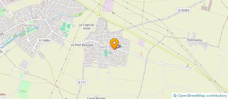 localisation de l'entreprise SOCIETE CIVILE IMMOBILIERE DES CYPRES  SAINT-ROGATIEN