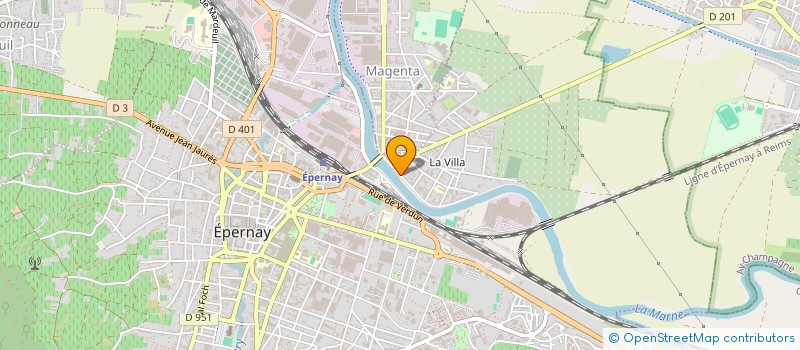 localisation de l'entreprise SOCIETE CIVILE IMMOBILIERE DES ETANGS DE LA CHARBONNIERE à EPERNAY