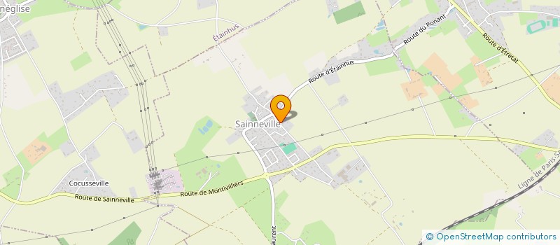 localisation de l'entreprise SOCIETE CIVILE IMMOBILIERE DES FALAISES  SAINNEVILLE