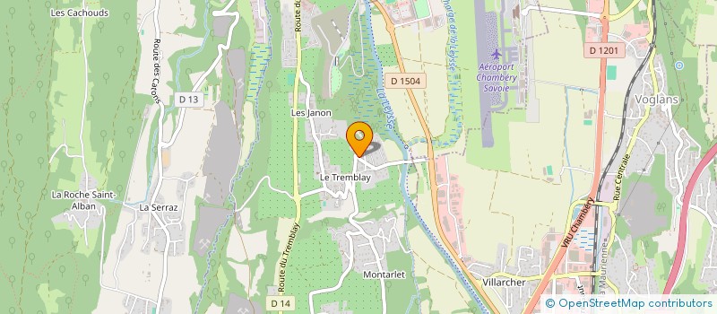 localisation de l'entreprise SOCIETE CIVILE IMMOBILIERE DES FONTAINES  LA MOTTE-SERVOLEX