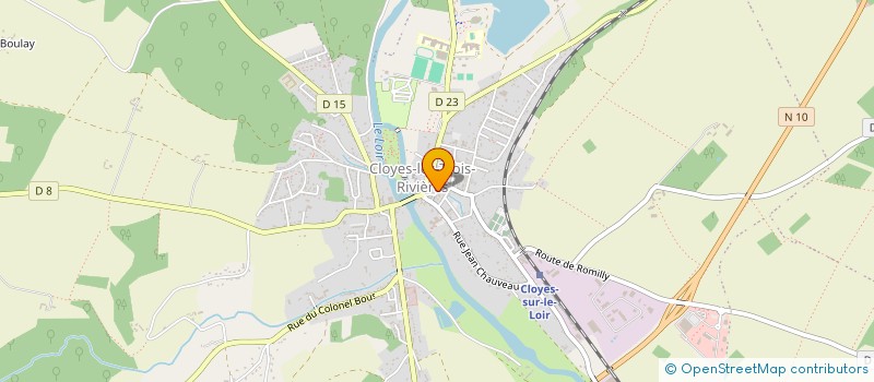 localisation de l'entreprise SOCIETE CIVILE IMMOBILIERE DES FOSSES à CLOYES-LES-TROIS-RIVIERES