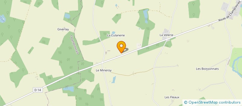 localisation de l'entreprise SOCIETE CIVILE IMMOBILIERE DES FRAISIERS  CHAMPIGNELLES