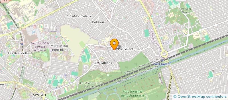 localisation de l'entreprise SOCIETE CIVILE IMMOBILIERE DES FRAMBOISIERS à VILLEPINTE