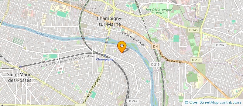 localisation de l'entreprise SOCIETE CIVILE IMMOBILIERE DES GARAGES DE LA PLAINE DE CACHAN à SAINT-MAUR-DES-FOSSES